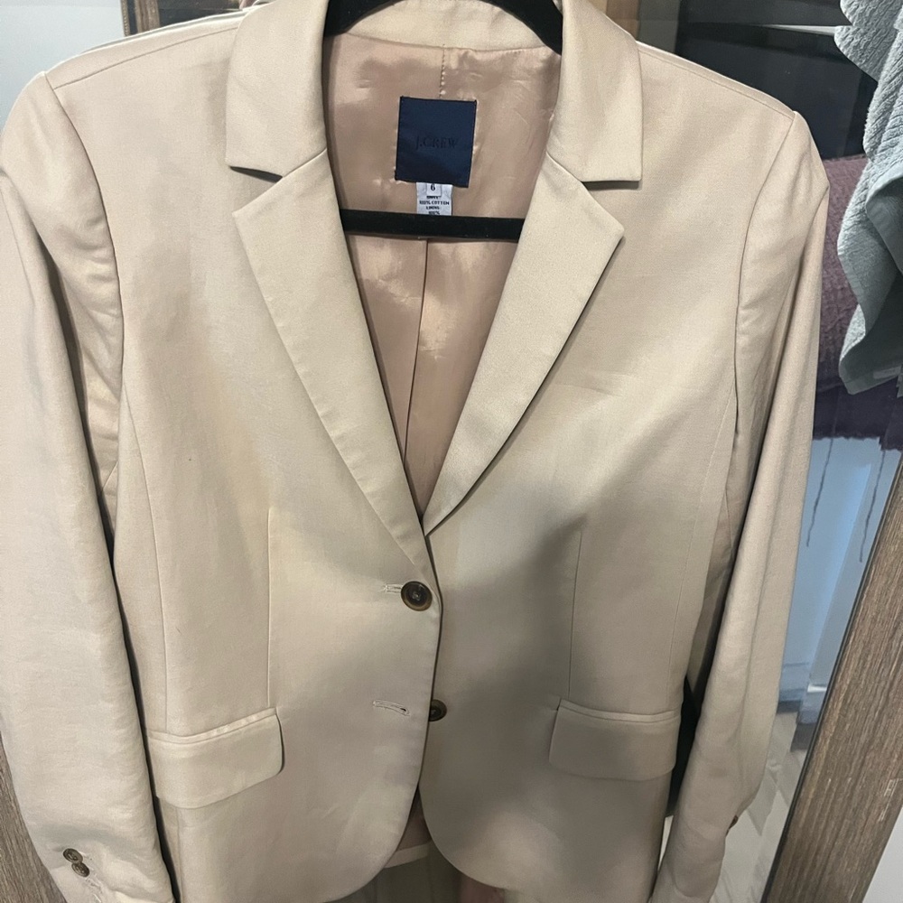 J. Crew Cream Women's Blazer